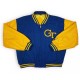 Georgia Tech 90’s Blue and Yellow Varsity Jacket