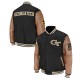 Georgia Tech Black and Brown Varsity Jacket