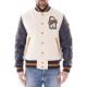 Golden Bear Patch Varsity Jacket