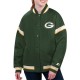 Green Bay Packers Tournament Green Varsity Jacket