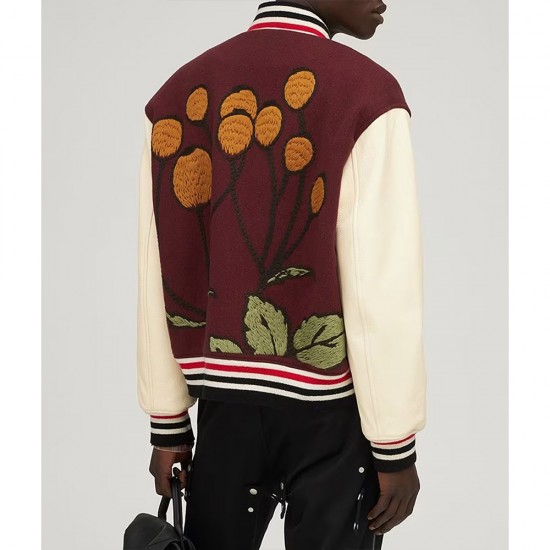 Grown-Ish Marcus Scribner Maroon Varsity Jacket