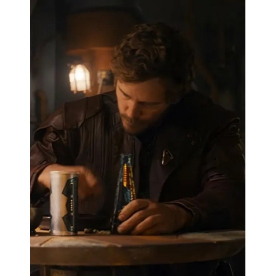 Guardians of the Galaxy Holiday Special 2022 Star Lord Jacket