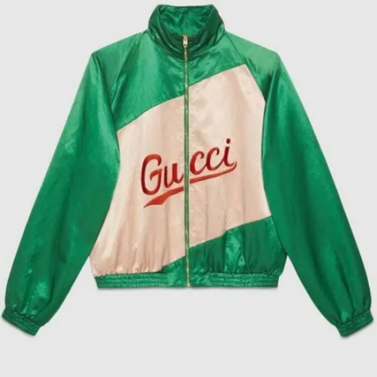 Gucci Jimin BTS Dynamite Green Satin Jacket