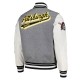 Heather Gray/White Pittsburgh Pirates Varsity Jacket