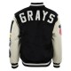 Homestead Grays Vintage Black/White Varsity Jacket