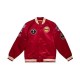 Houston Rockets Red Satin Jacket