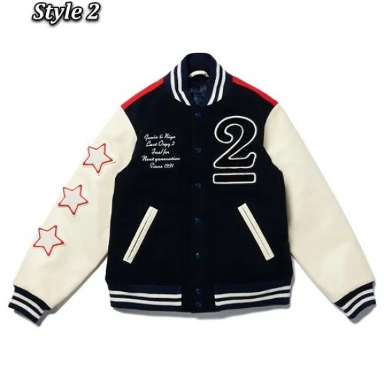 Human Made X Undercover Last Orgy 2 Wool Varsity Jacket