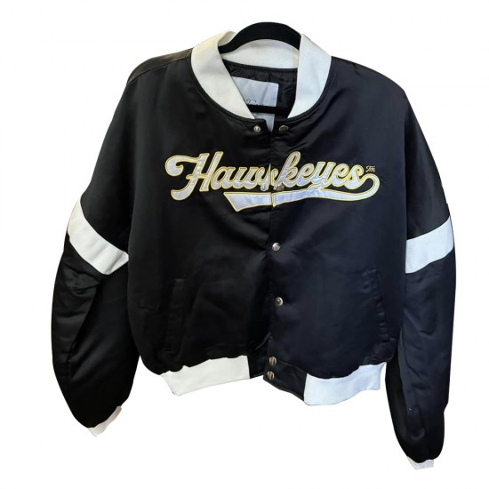 Iowa Hawkeyes Miles Swipe Varsity Jacket