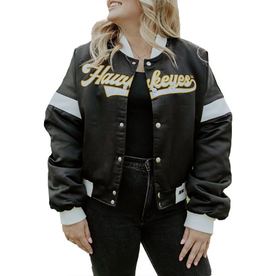 Iowa Hawkeyes Miles Swipe Varsity Jacket