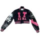 It Girl Marlenciaga Angel Varsity Jacket