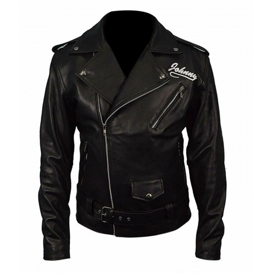 Brando Wild One Motorcycle Leather Jacket