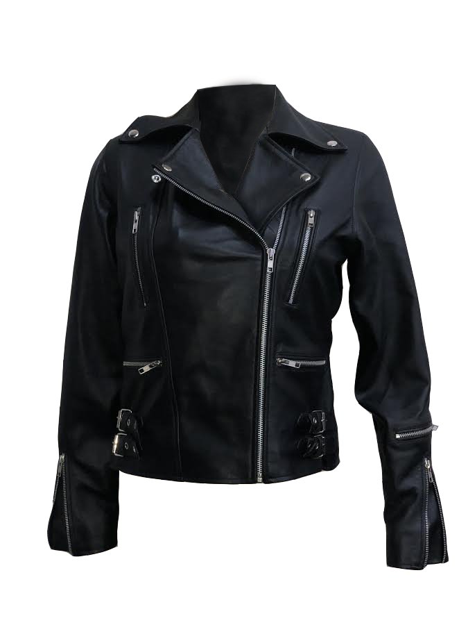 Tomb Raider Lara Croft Alicia Vikander Leather Jacket For Sale