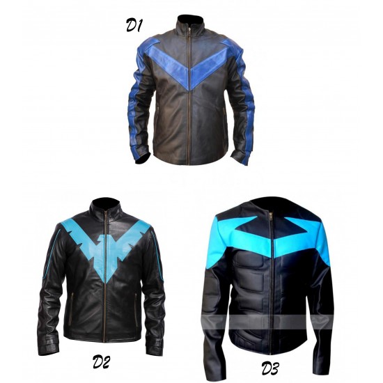 nightwing leather jacket