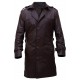 Rorschach Watchmen Leather Trench Coat