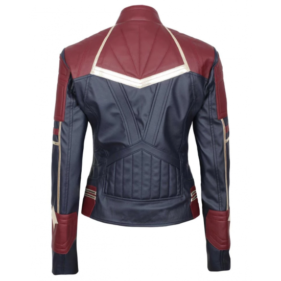 Carol Danvers Captain Marvel Leather Jacket