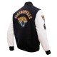 Jacksonville Jaguars Animal Patches Black Varsity Jacket