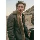 Jeremy Allen White The Iron Claw Leather Coat