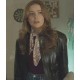 Kennedy Mcmann Nancy Drew Aviator Leather Jacket