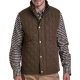 Kevin Costner Yellowstone John Dutton Brown Quilted Vest