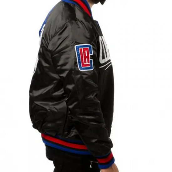 LA Clippers Starter Bomber Jacket