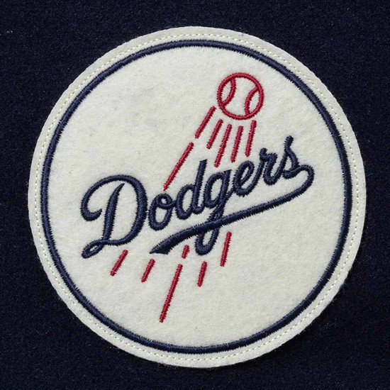 LA Dodgers Navy Varsity Baseball Jacket