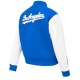 LA Dodgers Royal Varsity Wool/leather Jacket