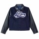 La Fam Red Wool Varsity Jacket