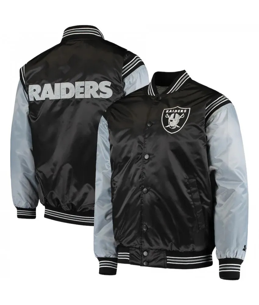 Jackets Junction Las Vegas Raiders Varsity Jacket