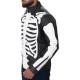 Leather Rob Zombie Skeleton Bones Skull Jacket