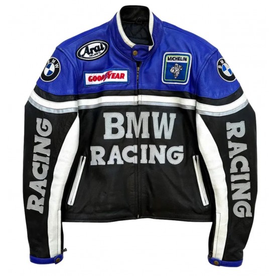 Leather BMW Racing  Jacket