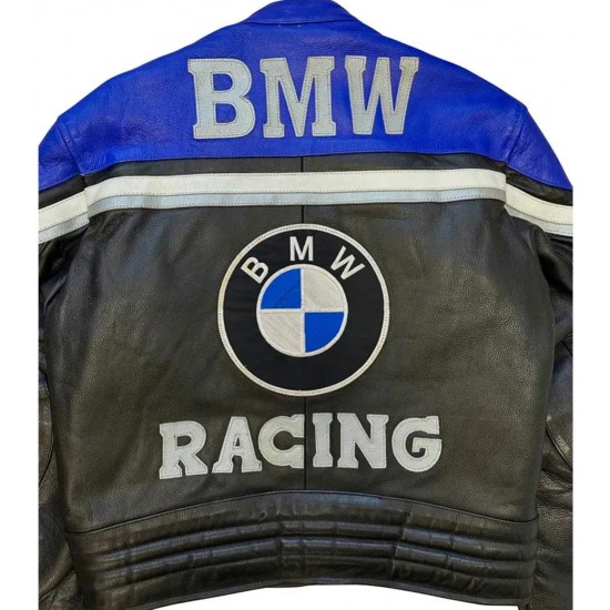 Leather BMW Racing  Jacket