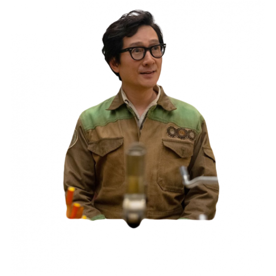 Loki Season 2 Ke Huy Quan Brown Cotton Jacket
