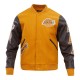 Los Angeles Lakers Classic Wool And Leather Varsity Jacket