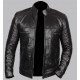 New Men Black Johnson Leather Jacket