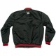 Mens Black Bomber New World Order Jacket