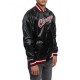 Mens Bulls Satin Bomber Jacket