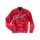 Mens Bulls Satin Bomber Jacket