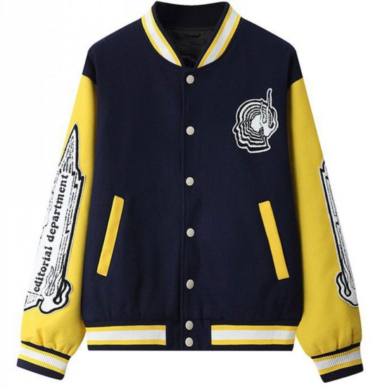 Mens Editorial Department CZ Baseball Jacket