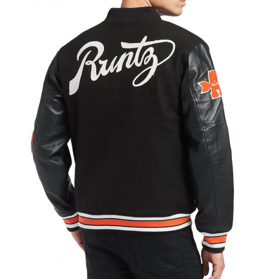 Mens Runtz All County Letterman Jacket