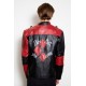 Mens Harley Live Fast Die Clown Leather Halloween Costume Jacket