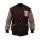 Mens Hotline Miami B Logo Varsity Wool Bomber Jacket