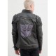 Mens Transformers Black Armor Leather Costume Jacket