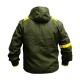 Mens Twenty One Green Hoodie Cotton Tracksuit Jacket