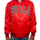 Men’s Chicago Bulls Red Satin Jacket