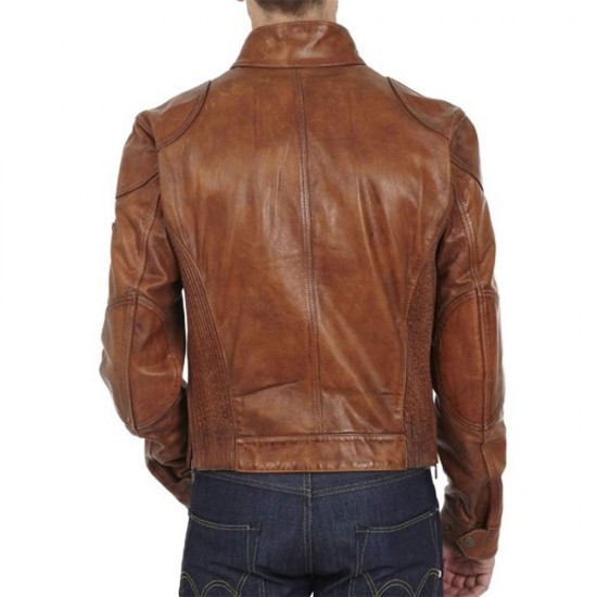 Men’s Gangster Leather Jacket