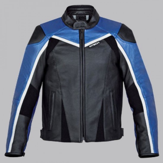 Men’s Moto Sports Protection Wear Leather Moto Jacket