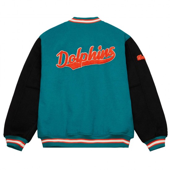 Miami Dolphins Team Legacy Varsity Jacket