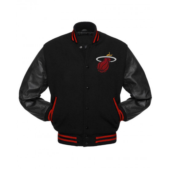 Miami Heat NBA Varsity Bomber Jacket