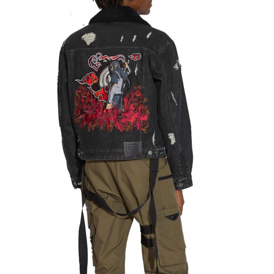 Michael B Jordan Black Naruto Jacket