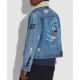 Michael B Jordan Naruto Denim Blue Jacket